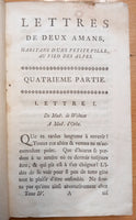 Rousseau: Julie ou La Nouvelle Héloïse 1761 edition
