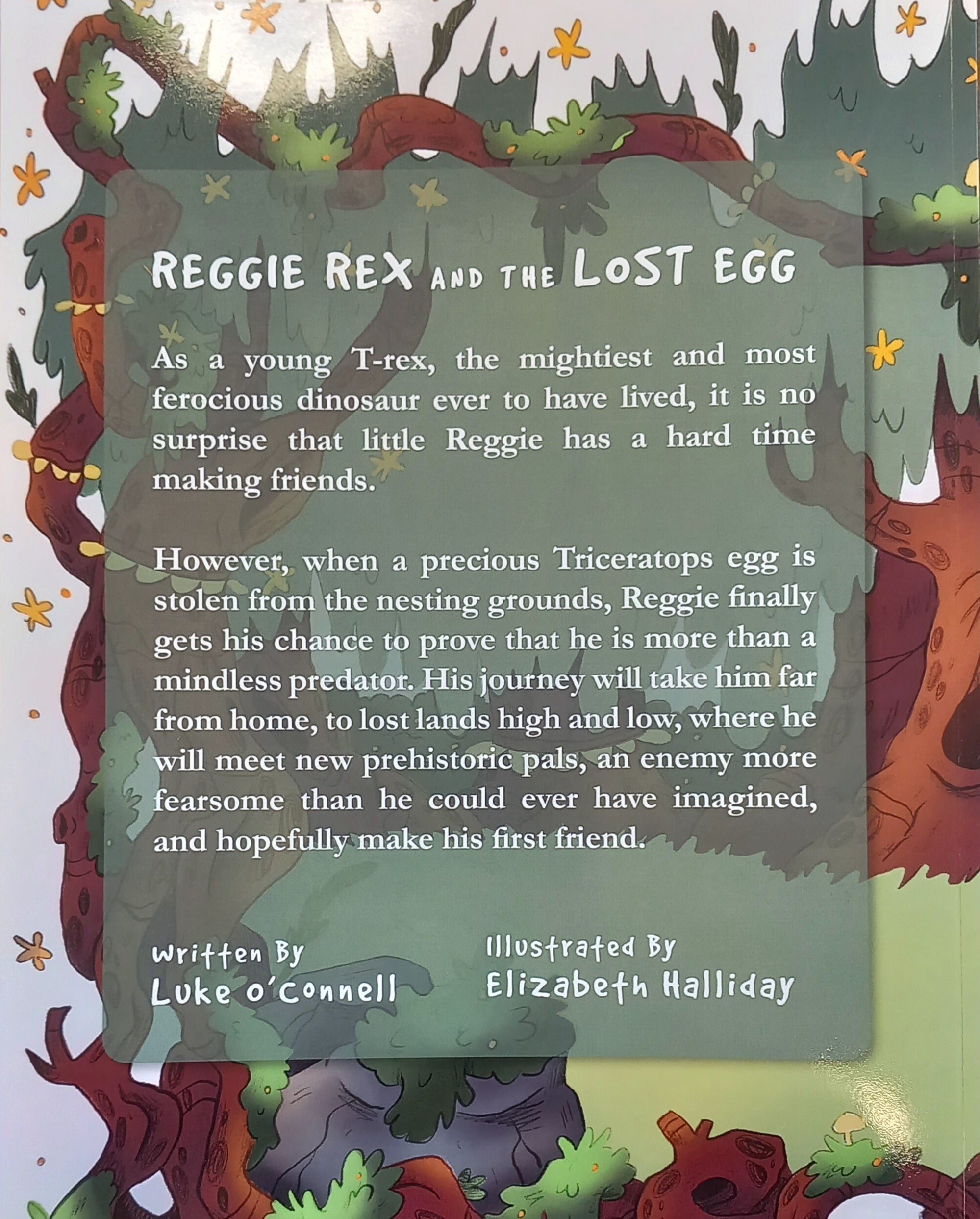 Reggie Rex and the Lost Egg (Luke O Connell) – The Irish Bookshop