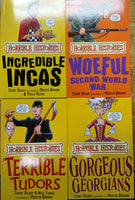 Horrible Histories 20 Book Set