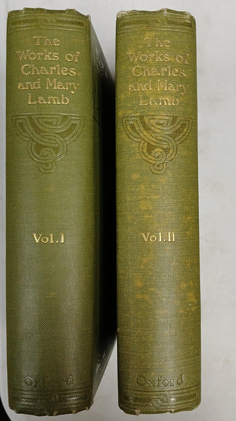 The Works in Prose and Verse of Charles and Mary Lamb 2 volume set