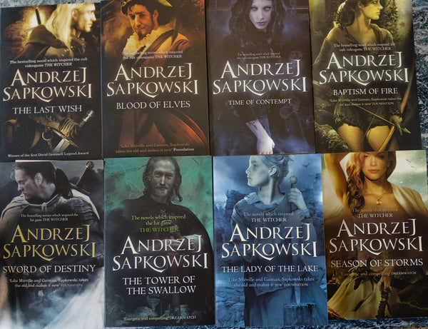 The Witcher 8 Book Series (Andrzej Sapkowski)